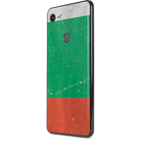 Bulgarian Flag Distressed Google Pixel 3 XL Skin